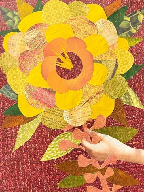 Artwork by Amy Donovan - student story for Art and Design with Tara Axford 8