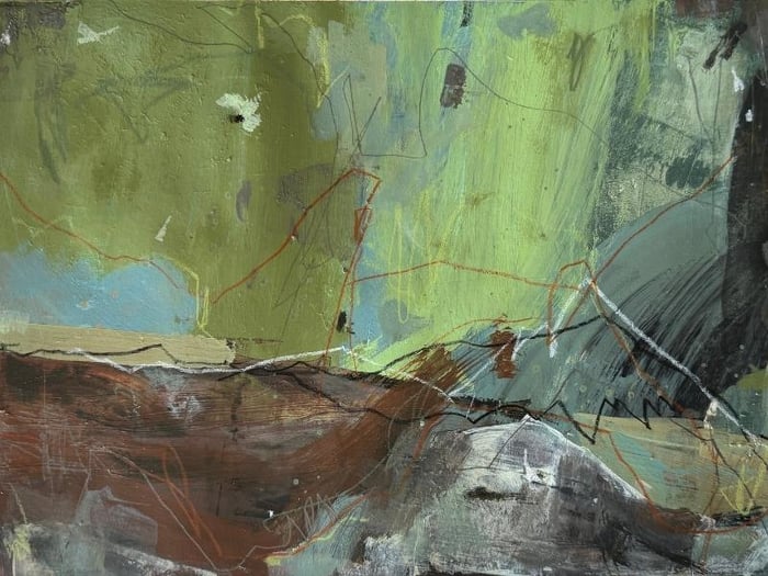 Artwork by Kimberly Schmid - Aurora - Northern Lights