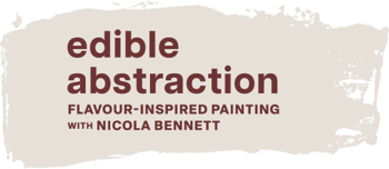 Edible Abstraction with Nicola Bennett Logo