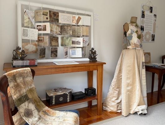 Birthday exhibition - Janet Leckie - April 26 newsletter 1-1