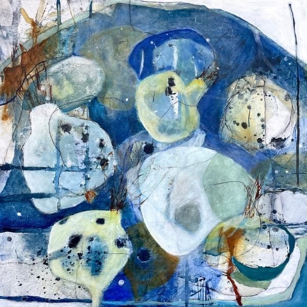 Blues Abundance by Benita Neubauer