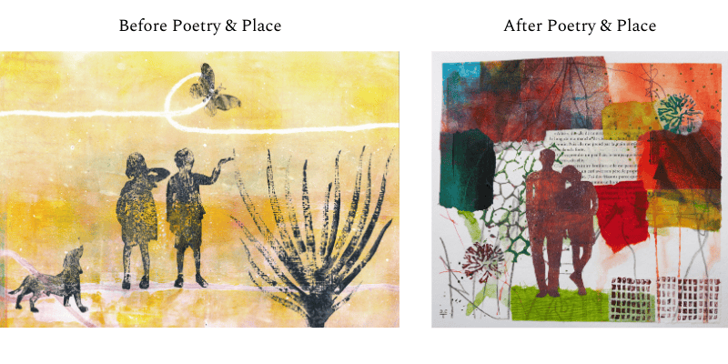 Denise Crolle-Terzaghi Artwork Before and After Poetry &amp; Place