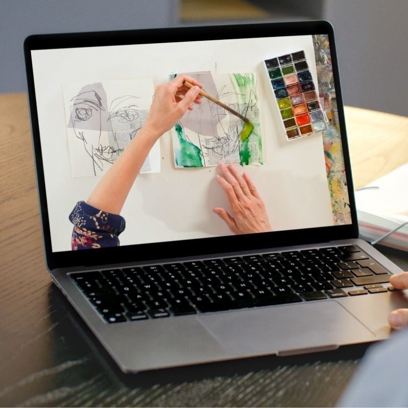 Eva Kalien Price Laptop Mockup