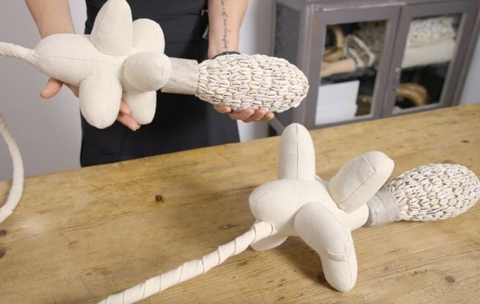 Fibre Scultpure by Tina Marais