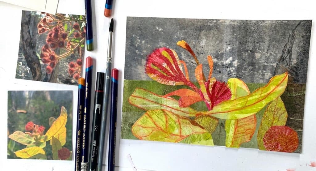 Artwork by Tara Axford, created during the course