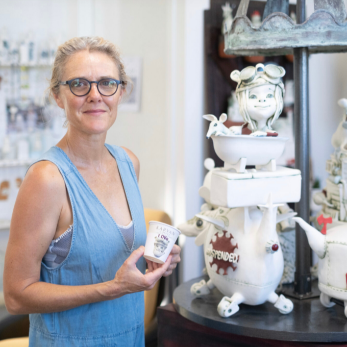 Artist Fleur Schell