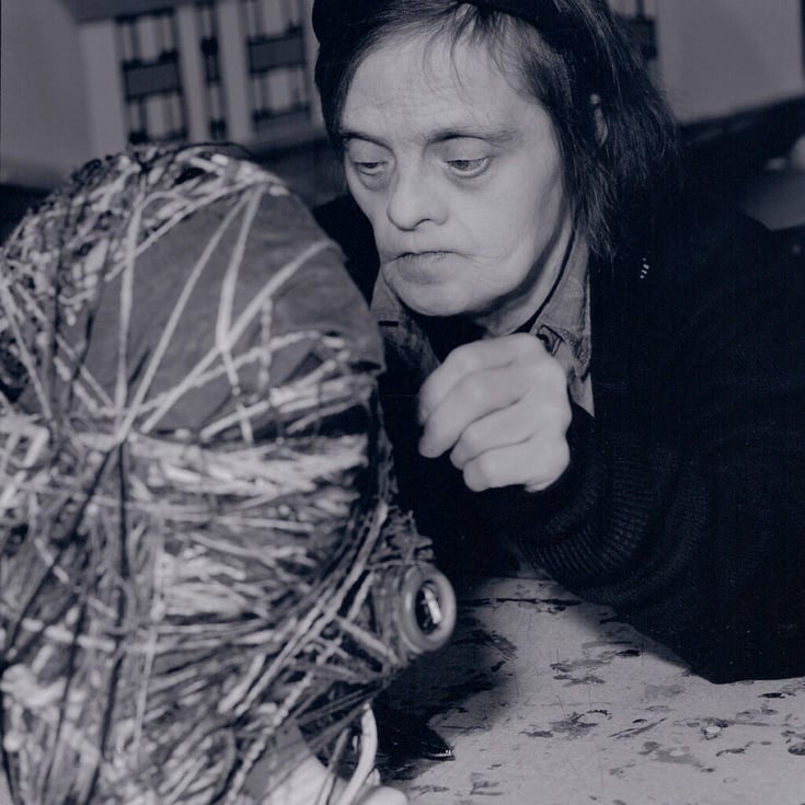 Judith Scott (c) Creative Growth Center