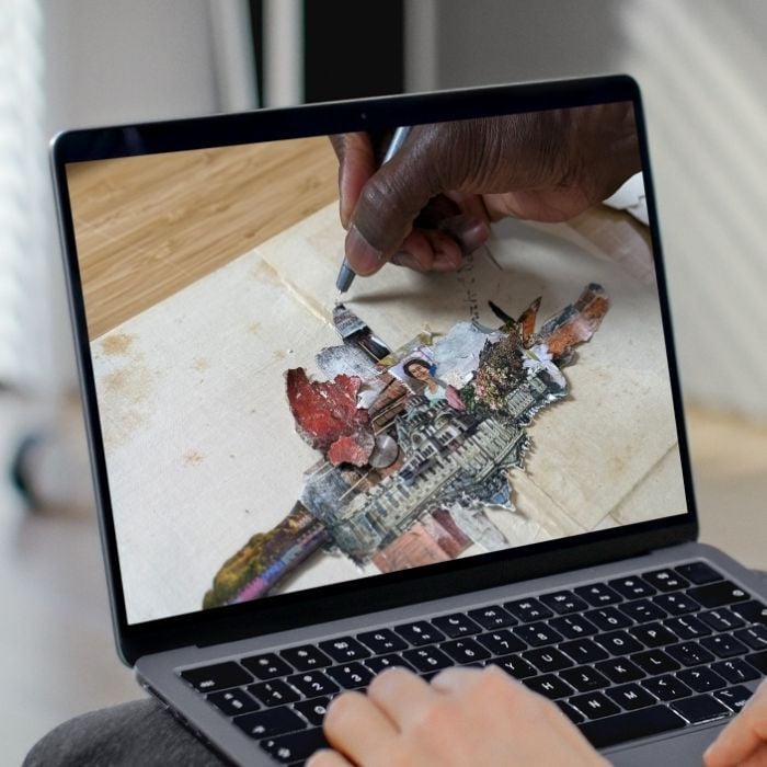 Life Landscapes with Robert Lee Davis Laptop mockup