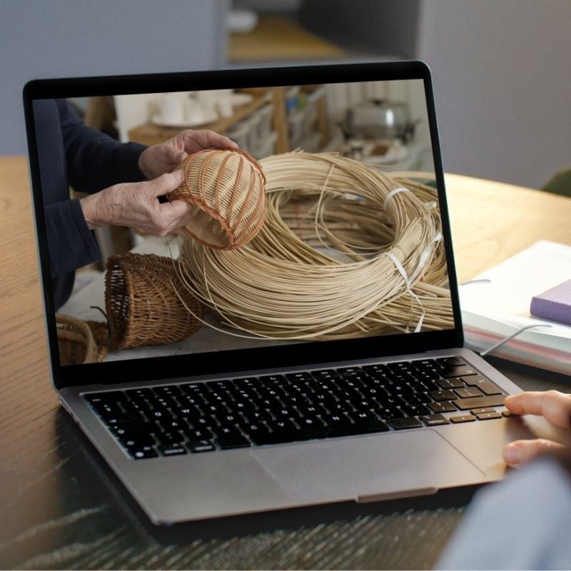 Lissa Hunter course mockup laptop