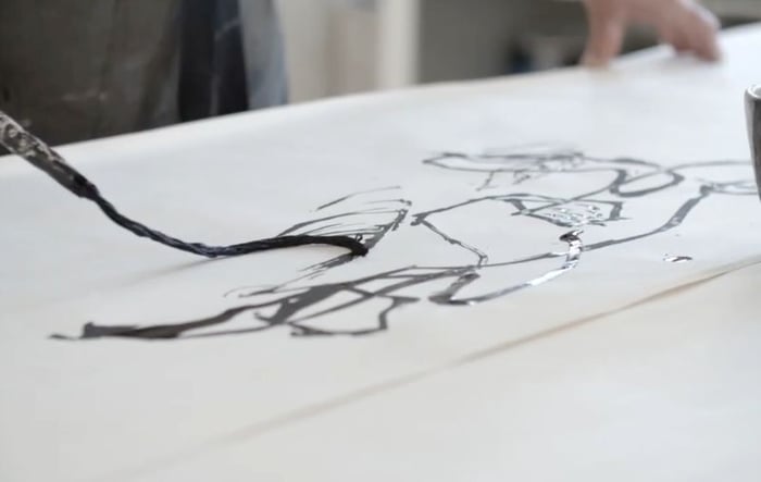Lorna Crane - mark making