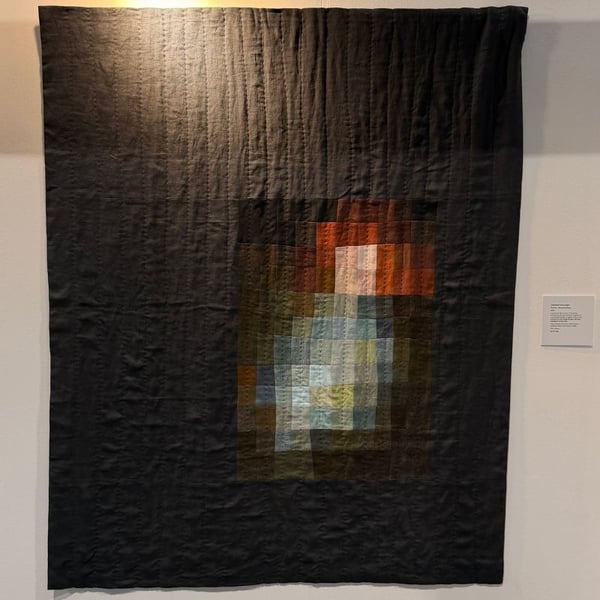 Portrait, Woman in Green by Catherine-Marie Longtin - Festival of Quilts 2026