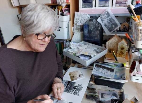 Jeannet Kool in her studio - Student Success Story