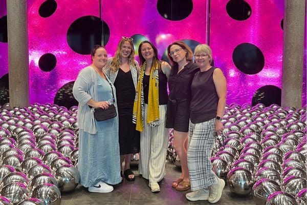 Team pic Yayoi Kusama