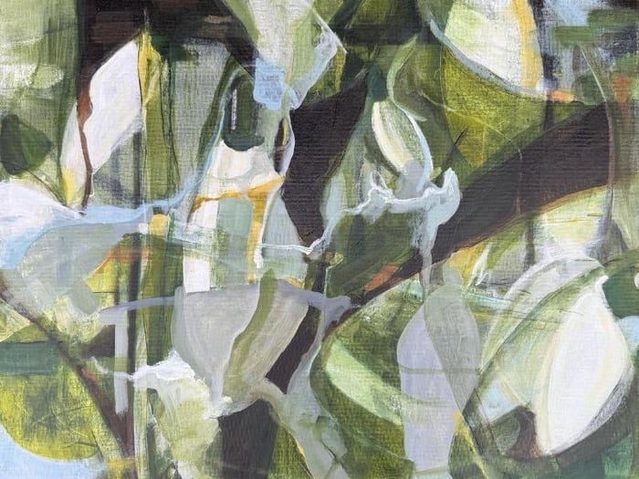 Title_ Persistance of Hope - artwork by Heather Close - abstract painting course