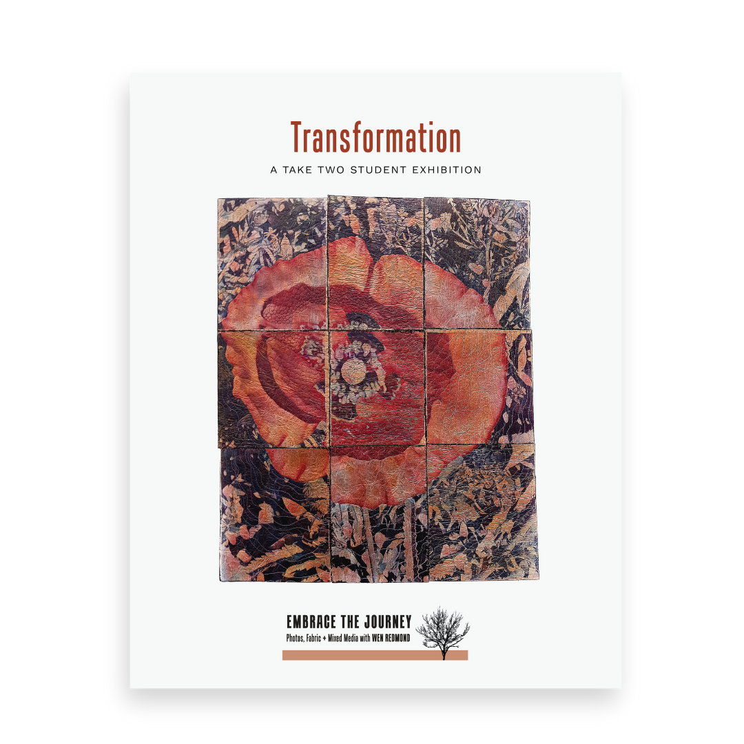 Transformation student exhibition cover