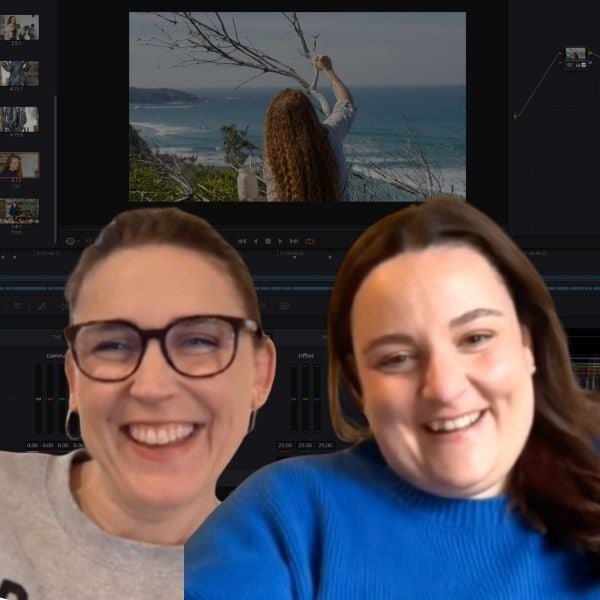 Jo and Anna - update from the Take Two course editing desk