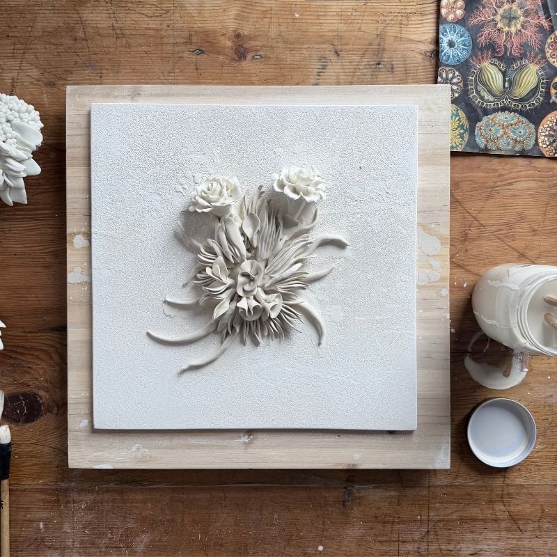 Work by Juz Kitson during Curious Matter - ceramics art course (1)