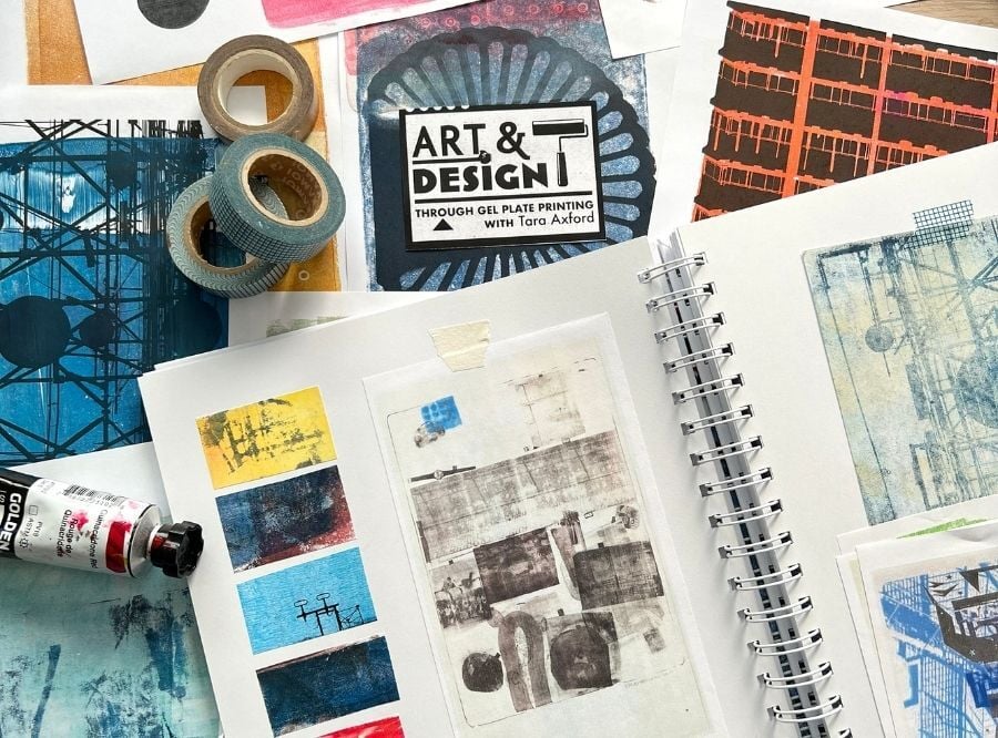 Artwork planning and ideas creation during Art & Design