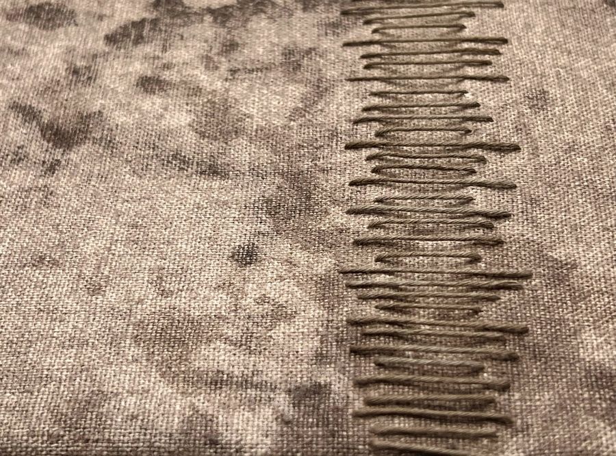 Close up of artwork by Claire Benn