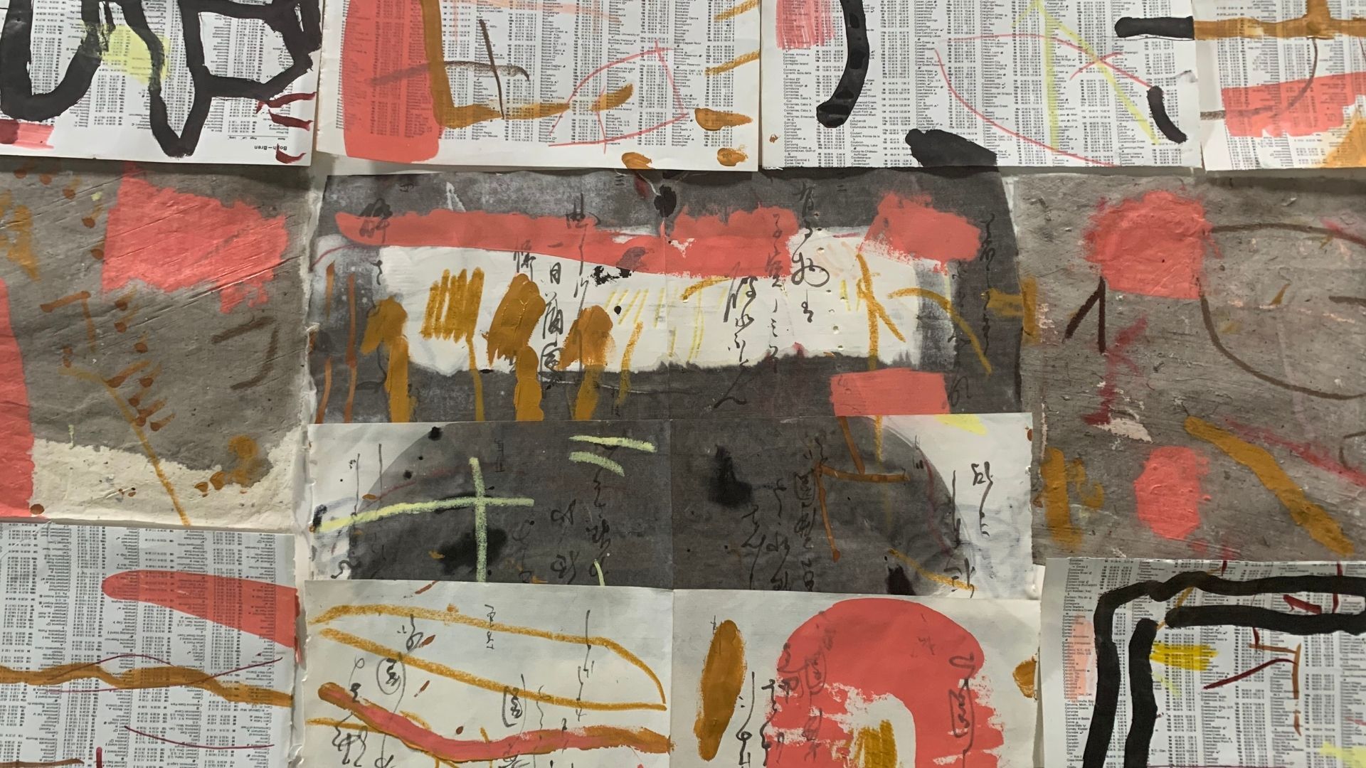 Various papers and markings to use in creative projects by Lorna Crane