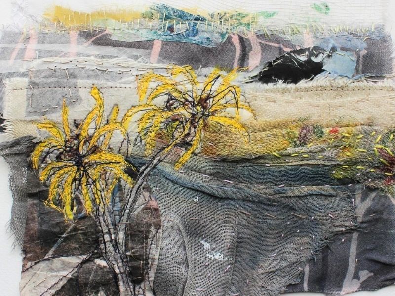 Cas Holmes artwork - close up