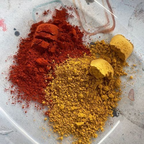Using earth pigments in your mixed media art