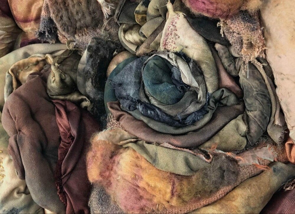 Close up of artwork by Clarissa Callesen