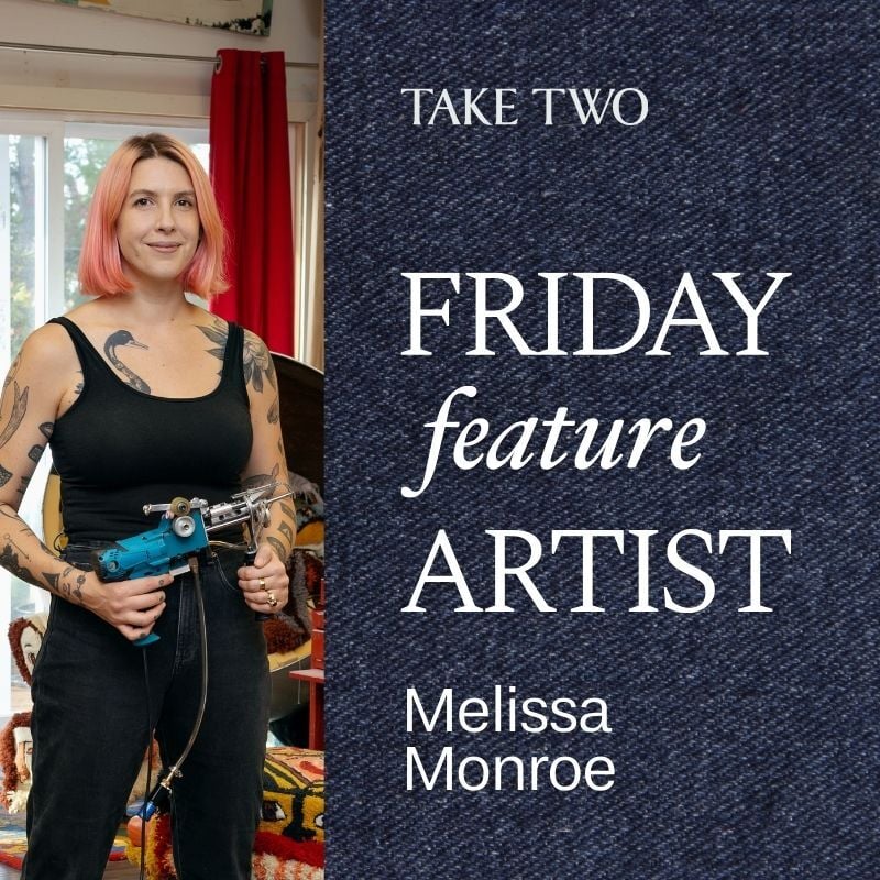 Melissa Monroe: Tufting faces and forms