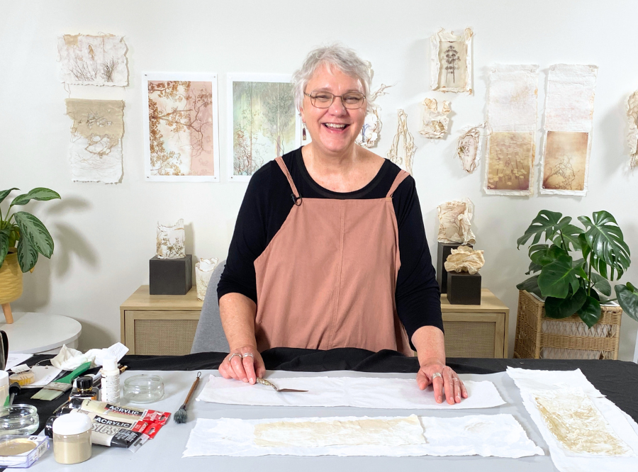 Karen Olson during Focus and Flow