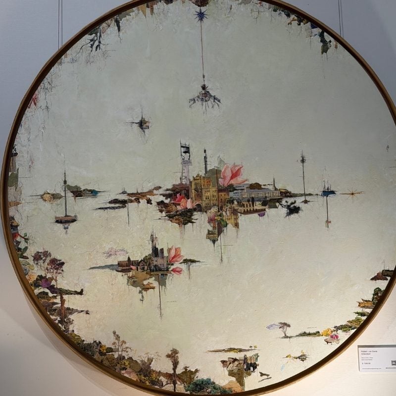 Robert Lee Davis artwork at Storehouse Gallery Melbourne
