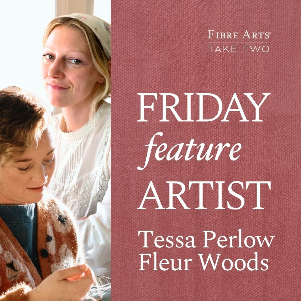 Symbolic stitching with Tessa Perlow and Fleur Woods