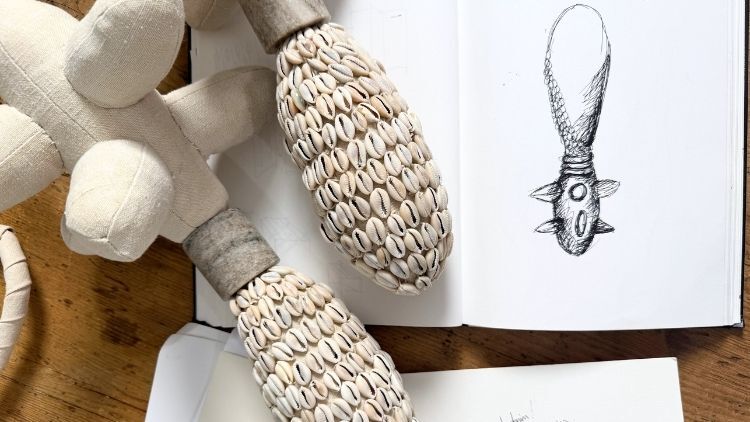 Tina marais shell pattern artwork