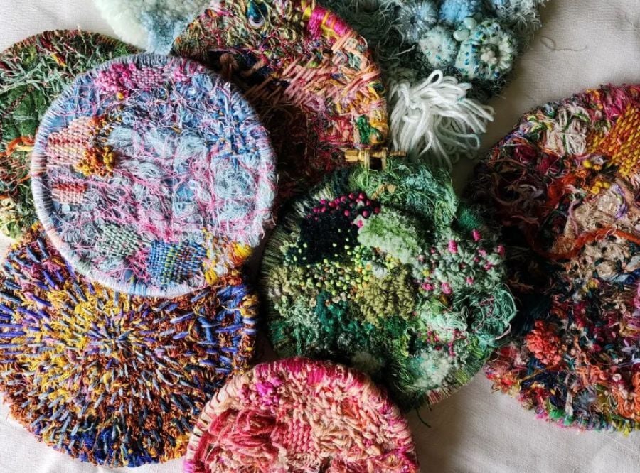 Different embroidery techniques